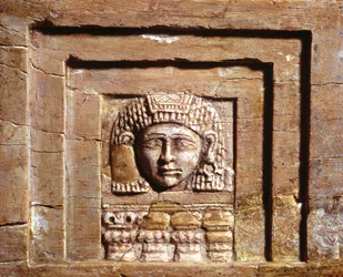Relief Depicting a Woman at a Window, from Arslan Tash (Hadatu)